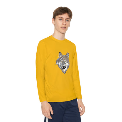 Youth Long Sleeve Competitor Tee: Mga Lobo 