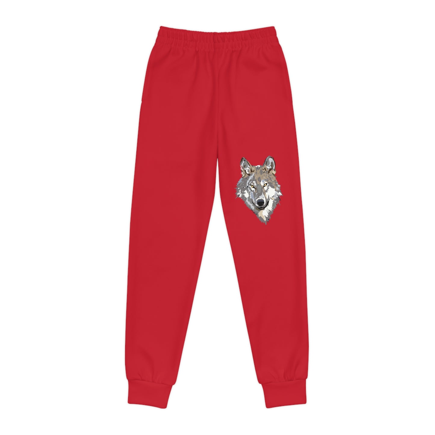 Youth Joggers: Wolves Dark Red