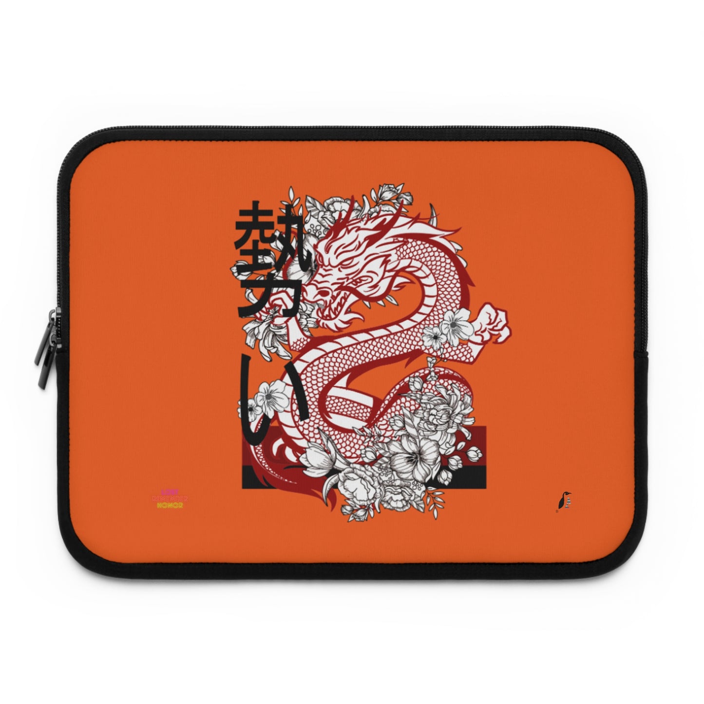 Laptop Sleeve: Dragons Orange