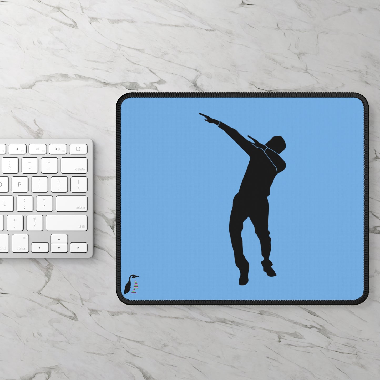 Gaming Mouse Pad: Dance Lite Blue