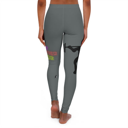 Women's Spandex Leggings: Weightlifting Dark Grey