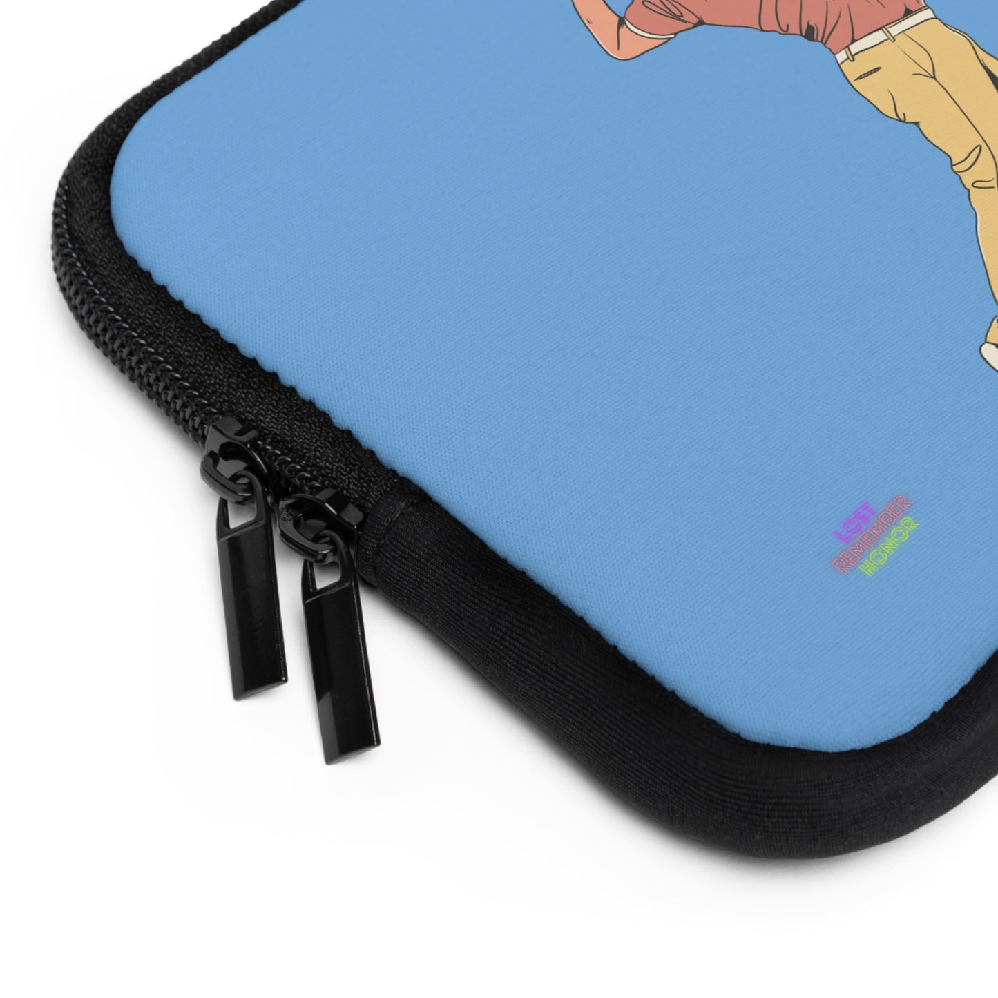 Laptop Sleeve: Golf Lite Blue