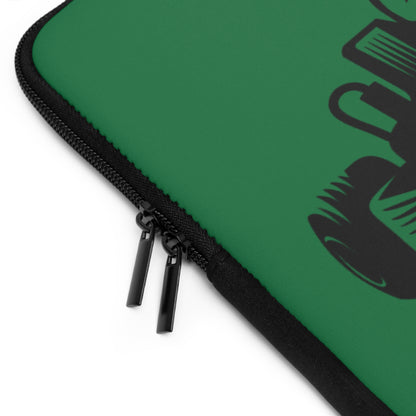 Laptop Sleeve: Racing Dark Green