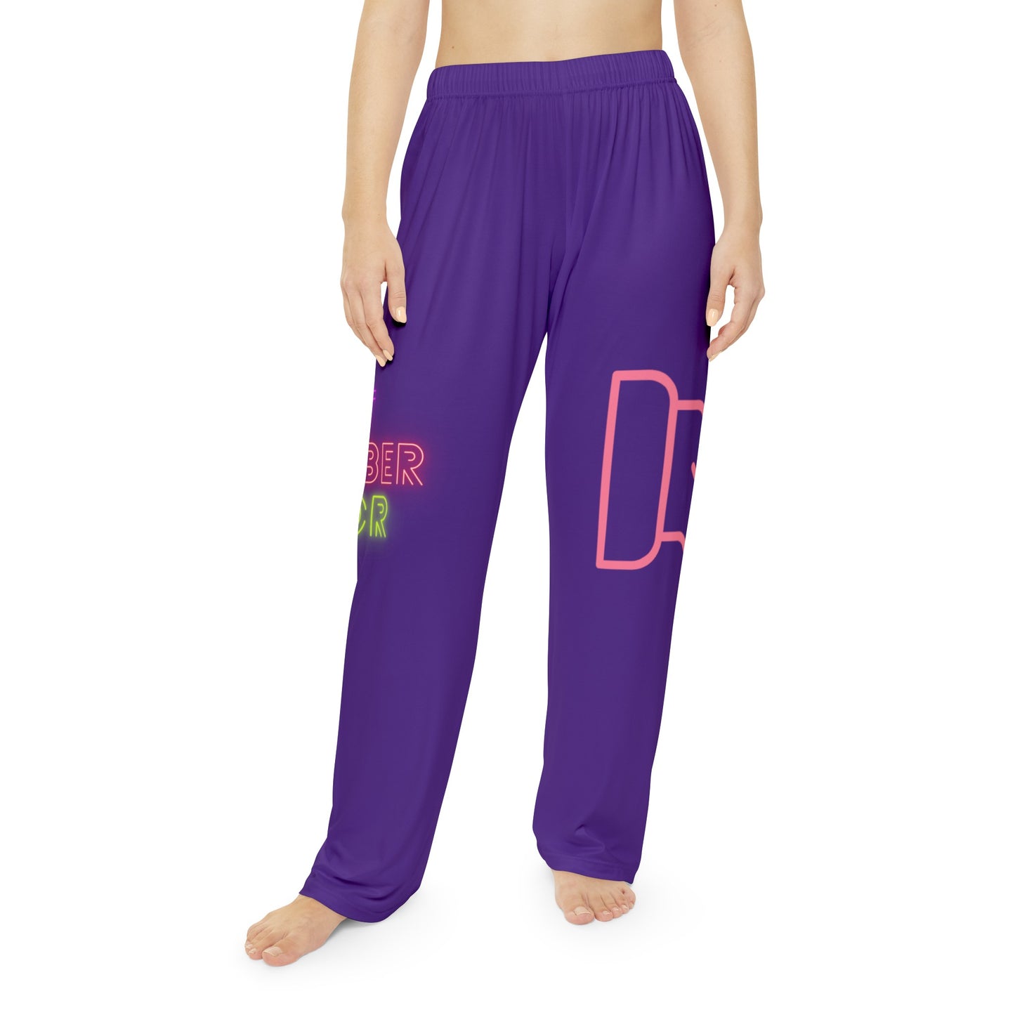 Women's Pajama Pants: Fight Cancer Purple