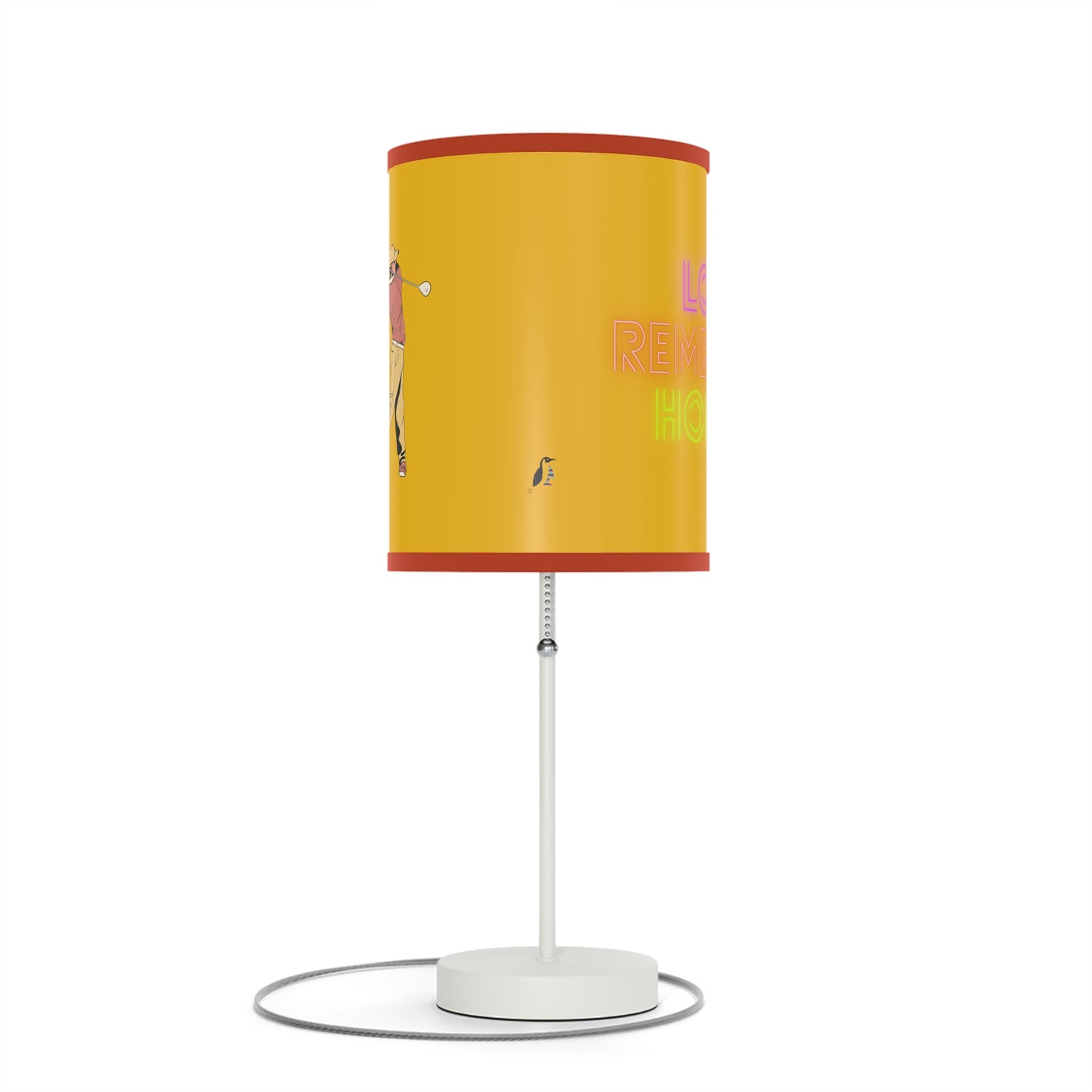 Lamp on a Stand, US|CA plug: Golf Yellow