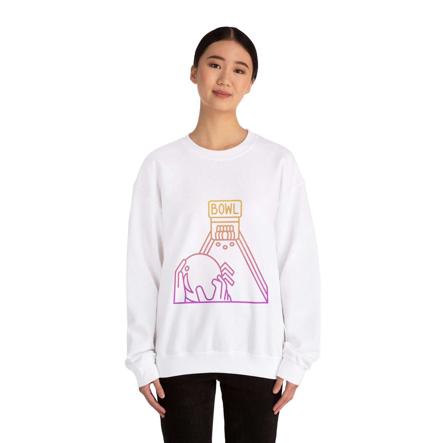 Heavy Blend™ Crewneck Sweatshirt: Bowling #1