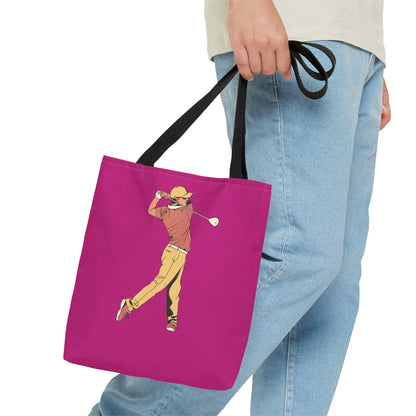 Tote Bag: Golf Pink