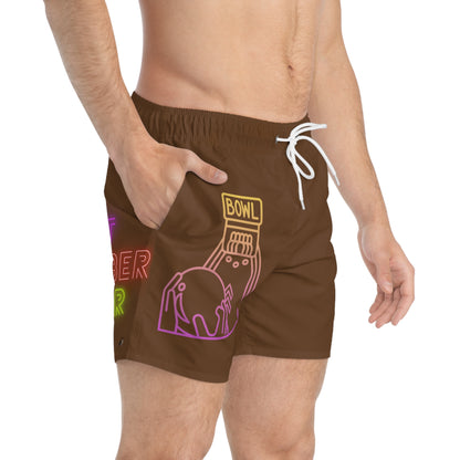 Swim Trunks: Bowling Brown