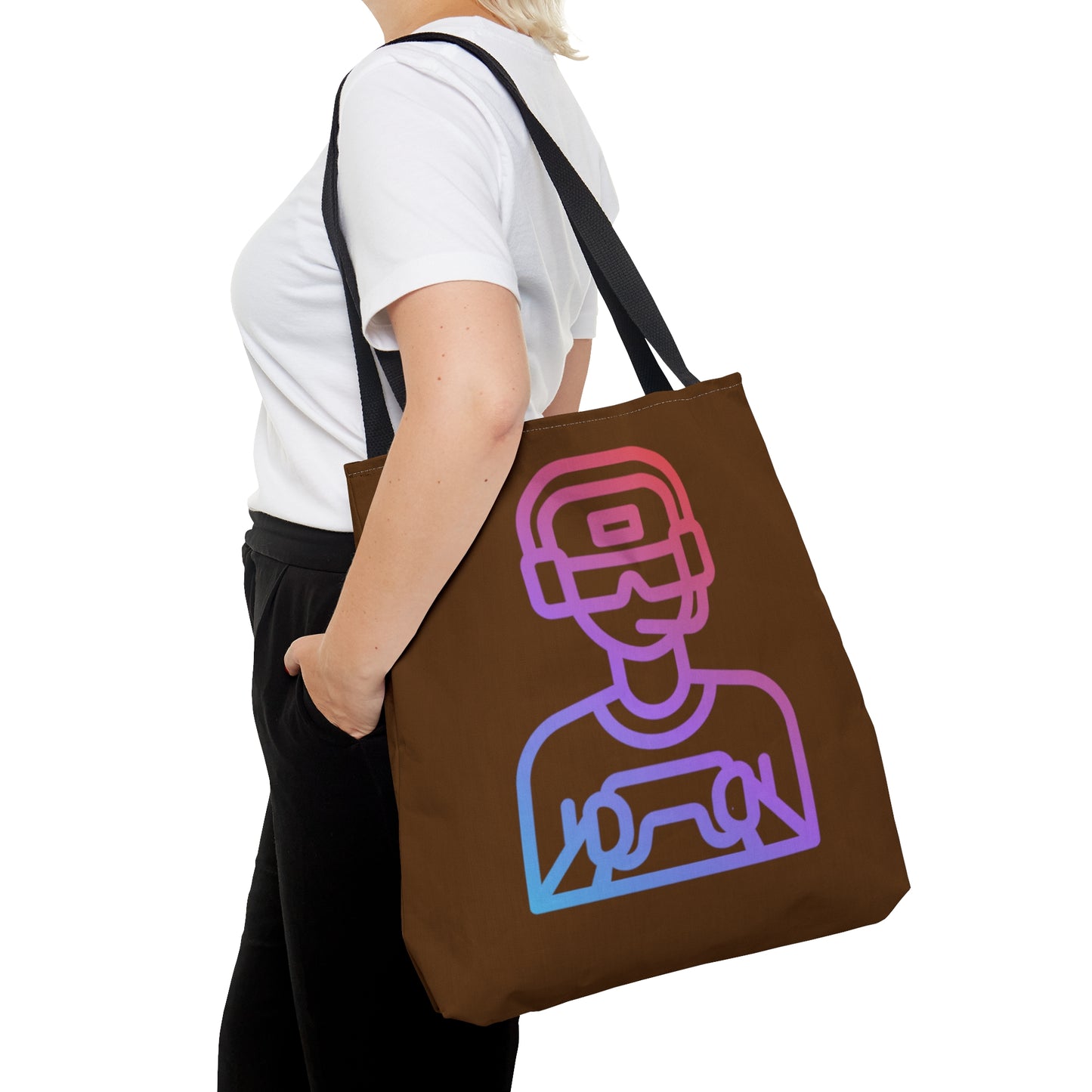 Tote Bag: Gaming Brown