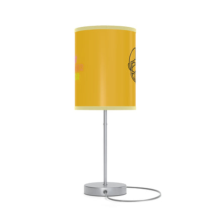 Lamp on a Stand, US|CA plug: Football Yellow