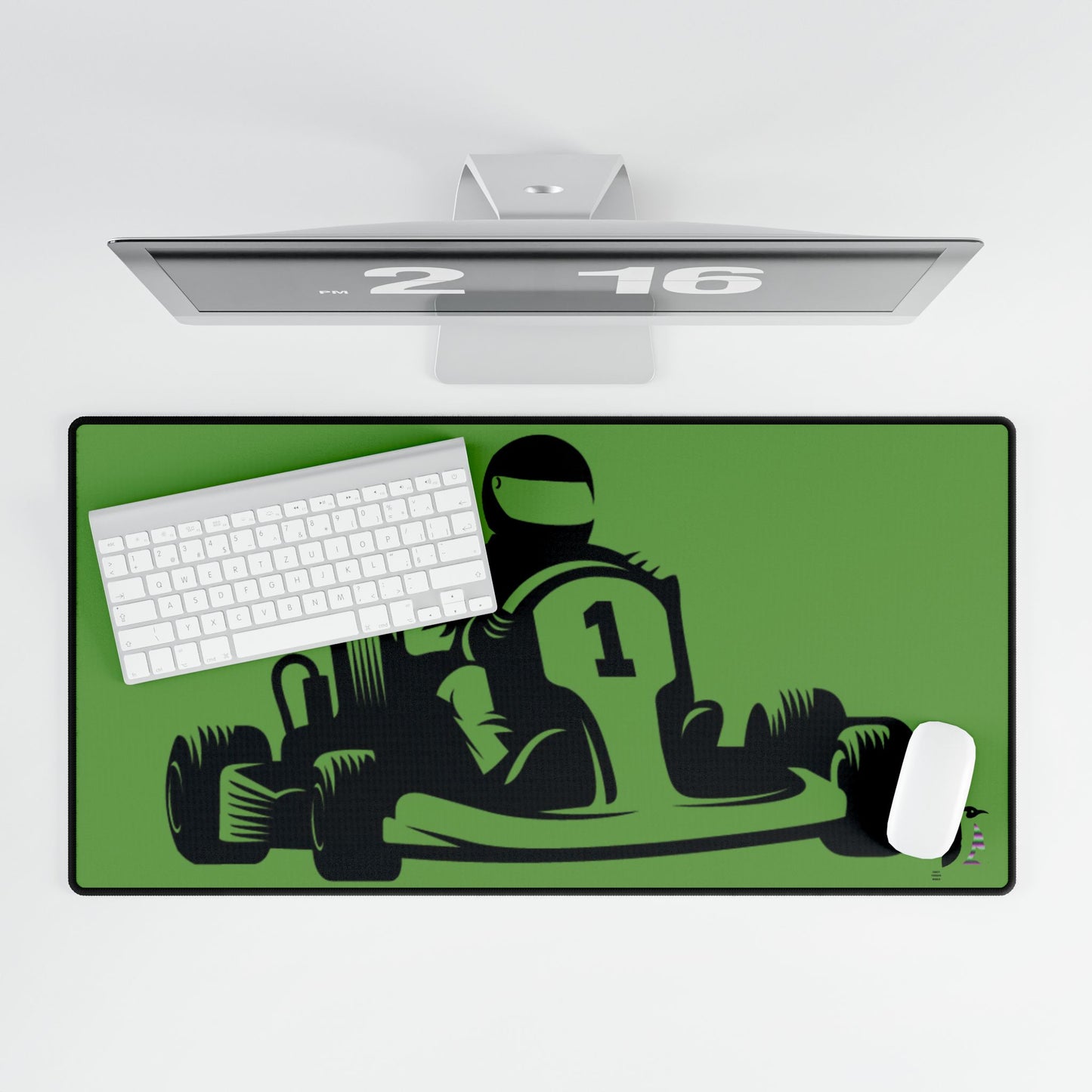 Desk Mats: Racing Green