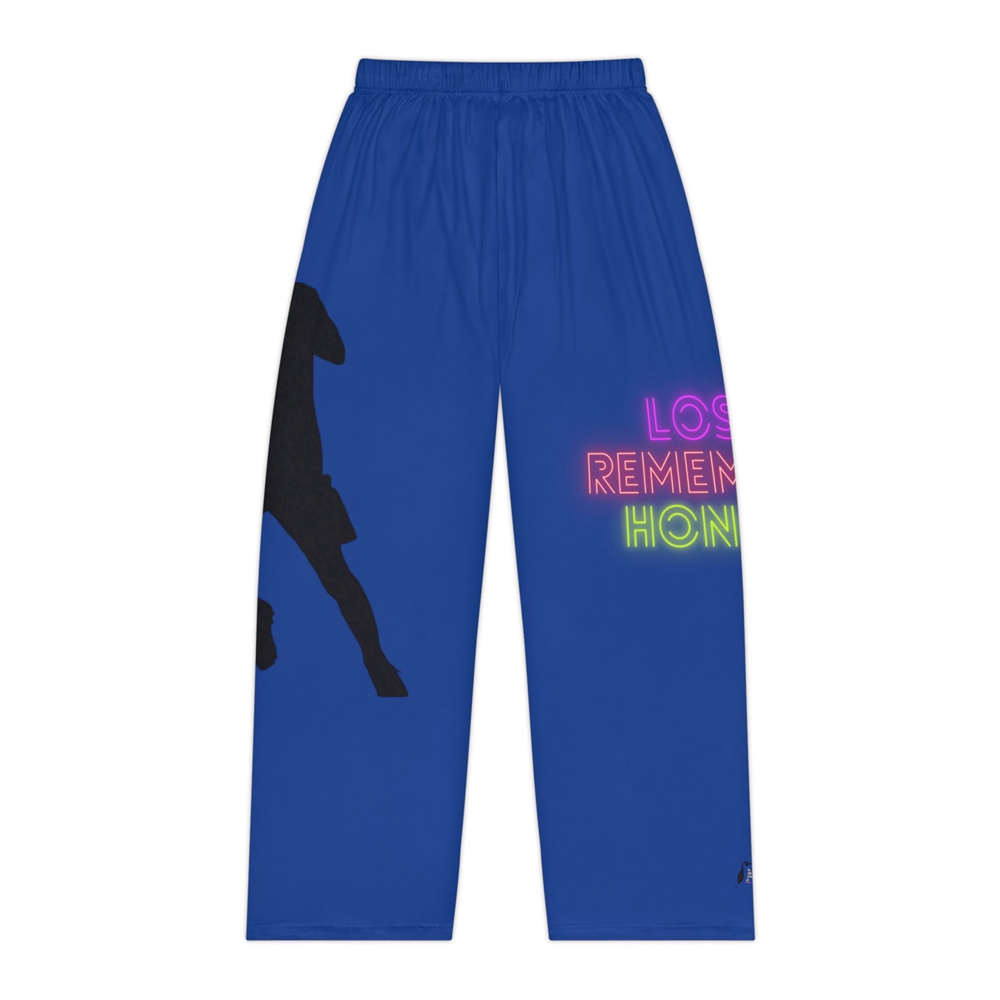 Women's Pajama Pants: Soccer Dark Blue