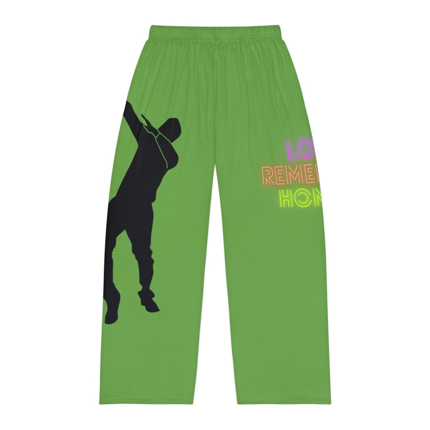 Men's Pajama Pants: Dance Green