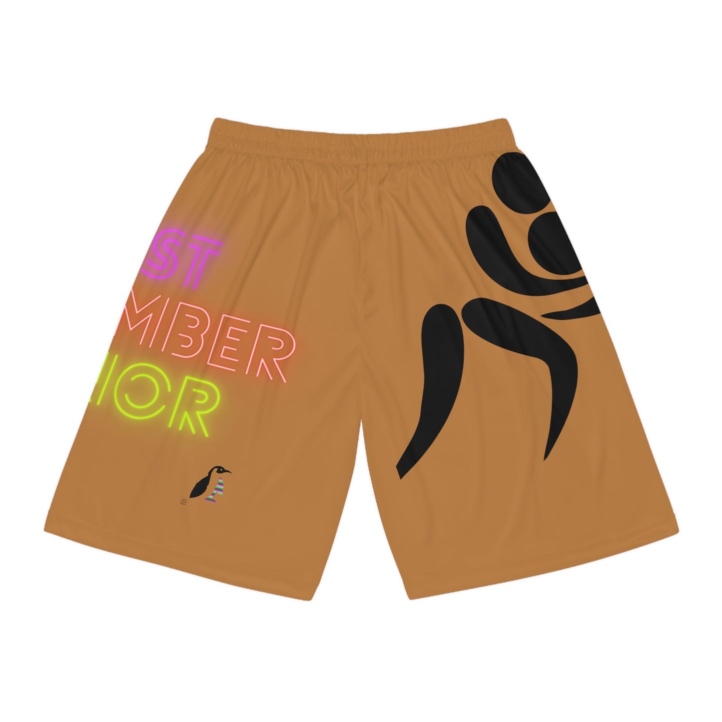 Basketball Shorts: Wrestling Lite Brown