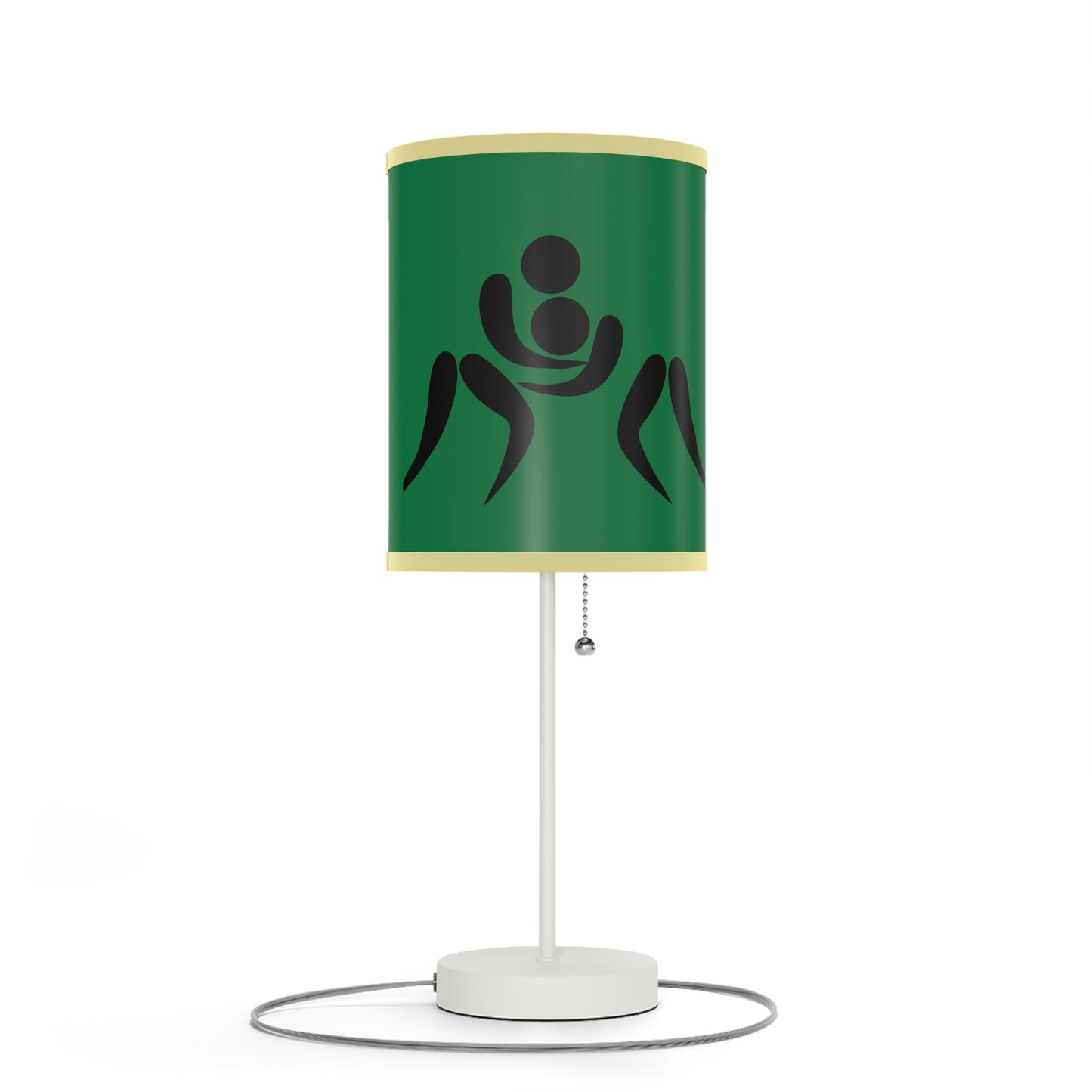 Lamp on a Stand, US|CA plug: Wrestling Dark Green