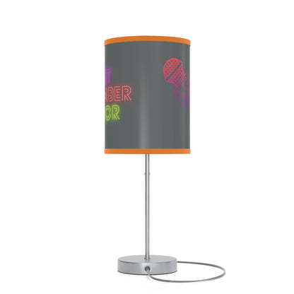 Lamp on a Stand, US|CA plug: Music Dark Grey