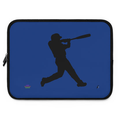 Laptop Sleeve: Baseball Dark Blue