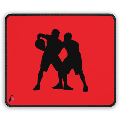 Gaming Mouse Pad: Basketball Red