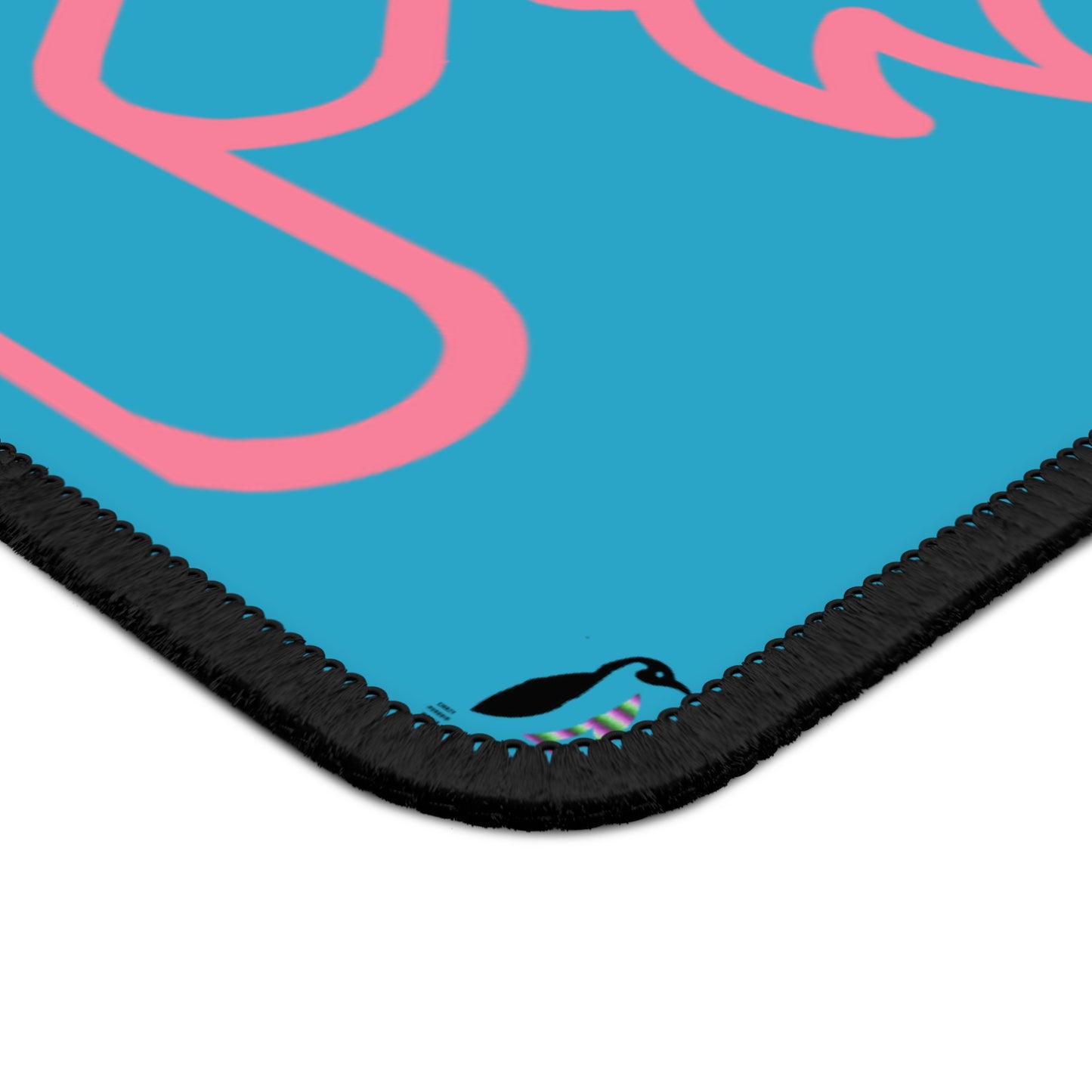 Gaming Mouse Pad: Fight Cancer Turquoise