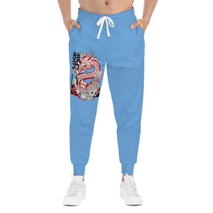 Athletic Joggers: Dragons Lite Blue