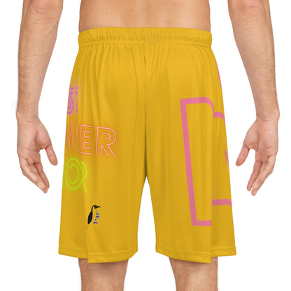 Basketball Shorts: Fight Cancer Yellow