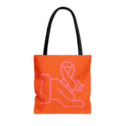 Tote Bag: Fight Cancer Orange