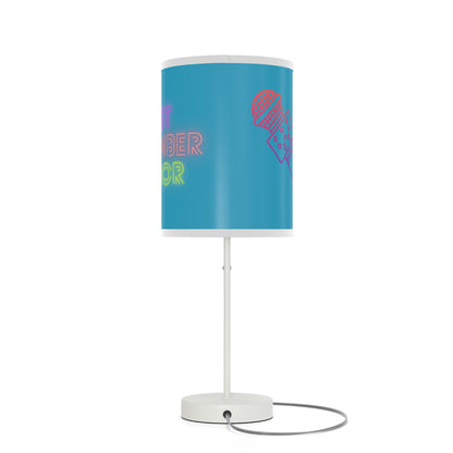 Lamp on a Stand, US|CA plug: Music Turquoise