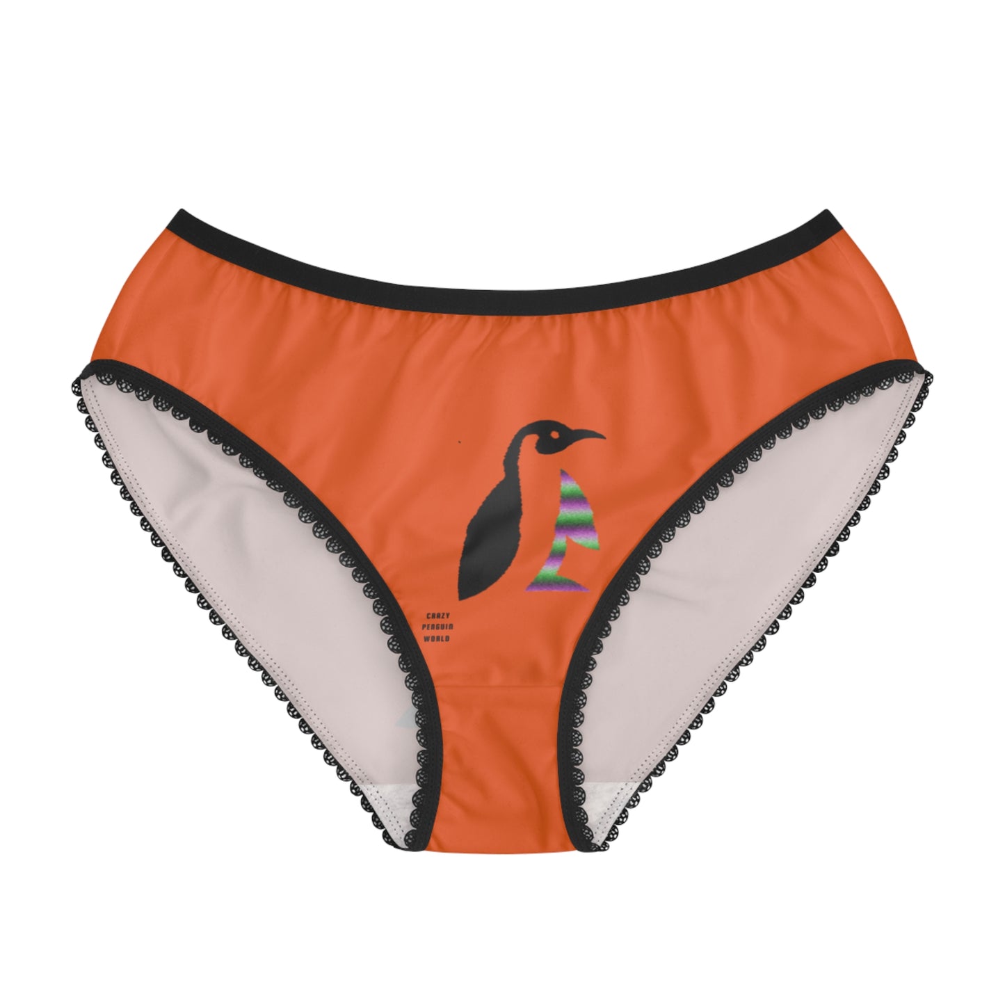 Women's Briefs: Dance Orange