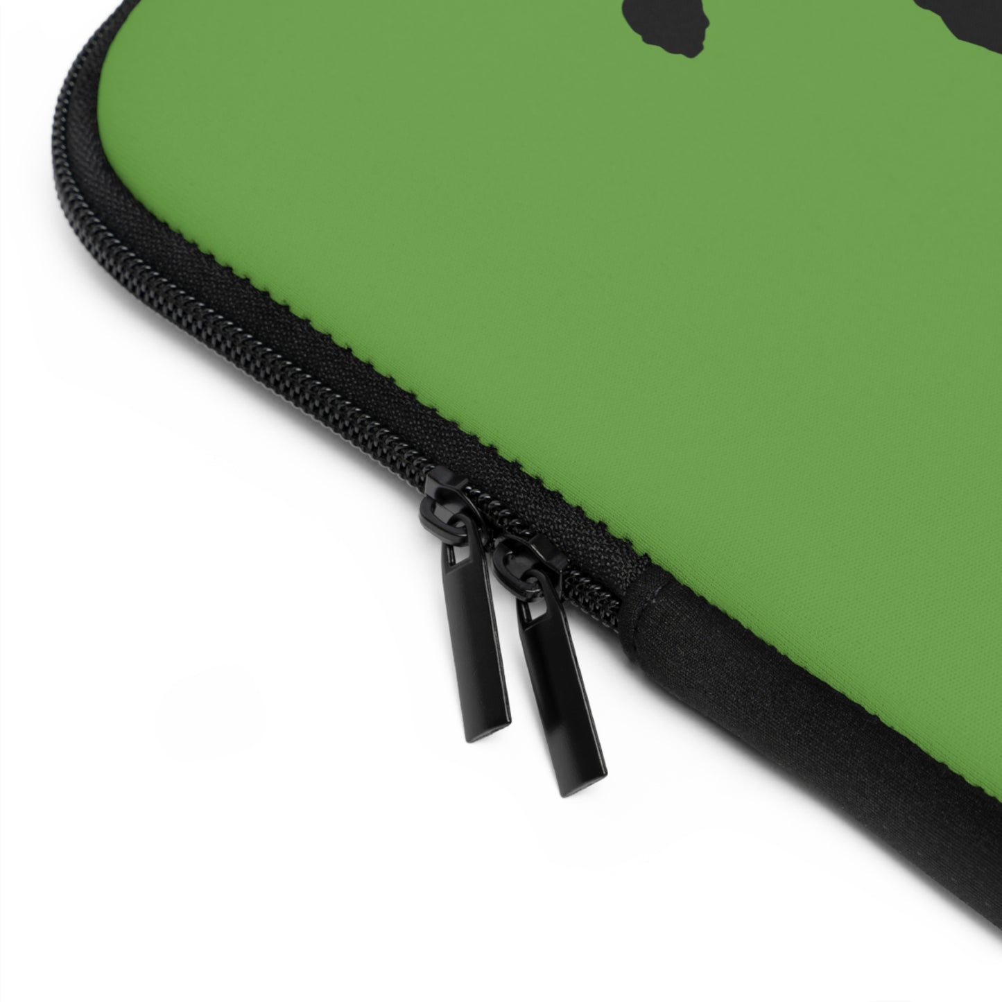 Laptop Sleeve: Skateboarding Green