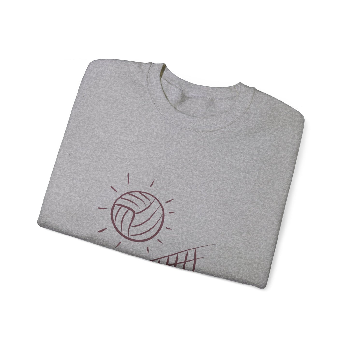 Heavy Blend™ Crewneck Sweatshirt: Volleyball #1 