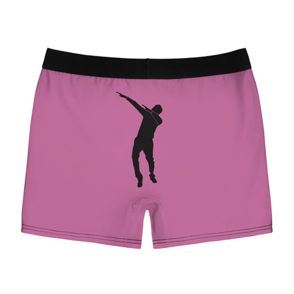 Men's Boxer Briefs: Dance Lite Pink