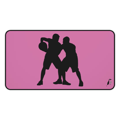 Desk Mat: Basketball Lite Pink