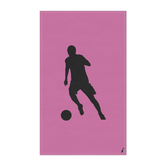 Kitchen Towel: Soccer Lite Pink