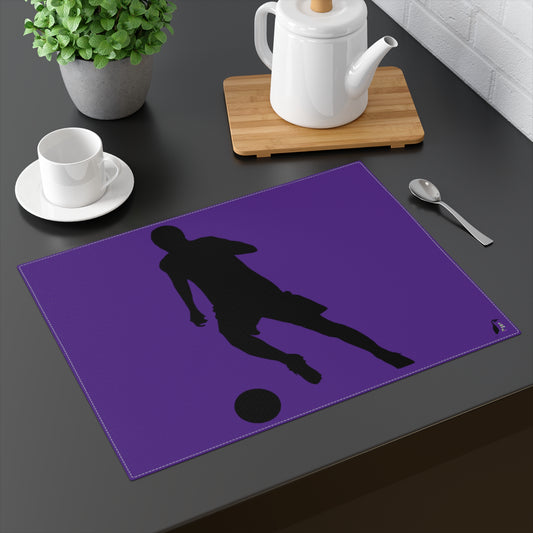 Placemat, 1pc: Soccer Purple