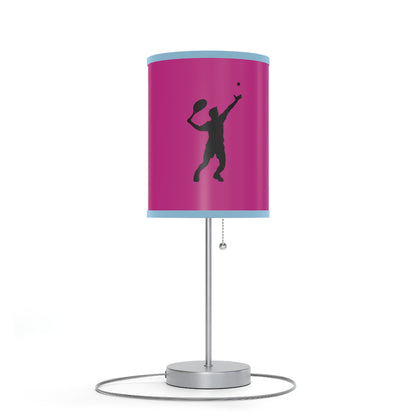 Lamp on a Stand, US|CA plug: Tennis Pink