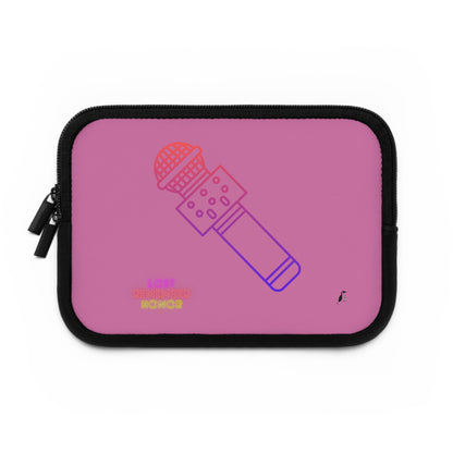 Laptop Sleeve: Music Lite Pink