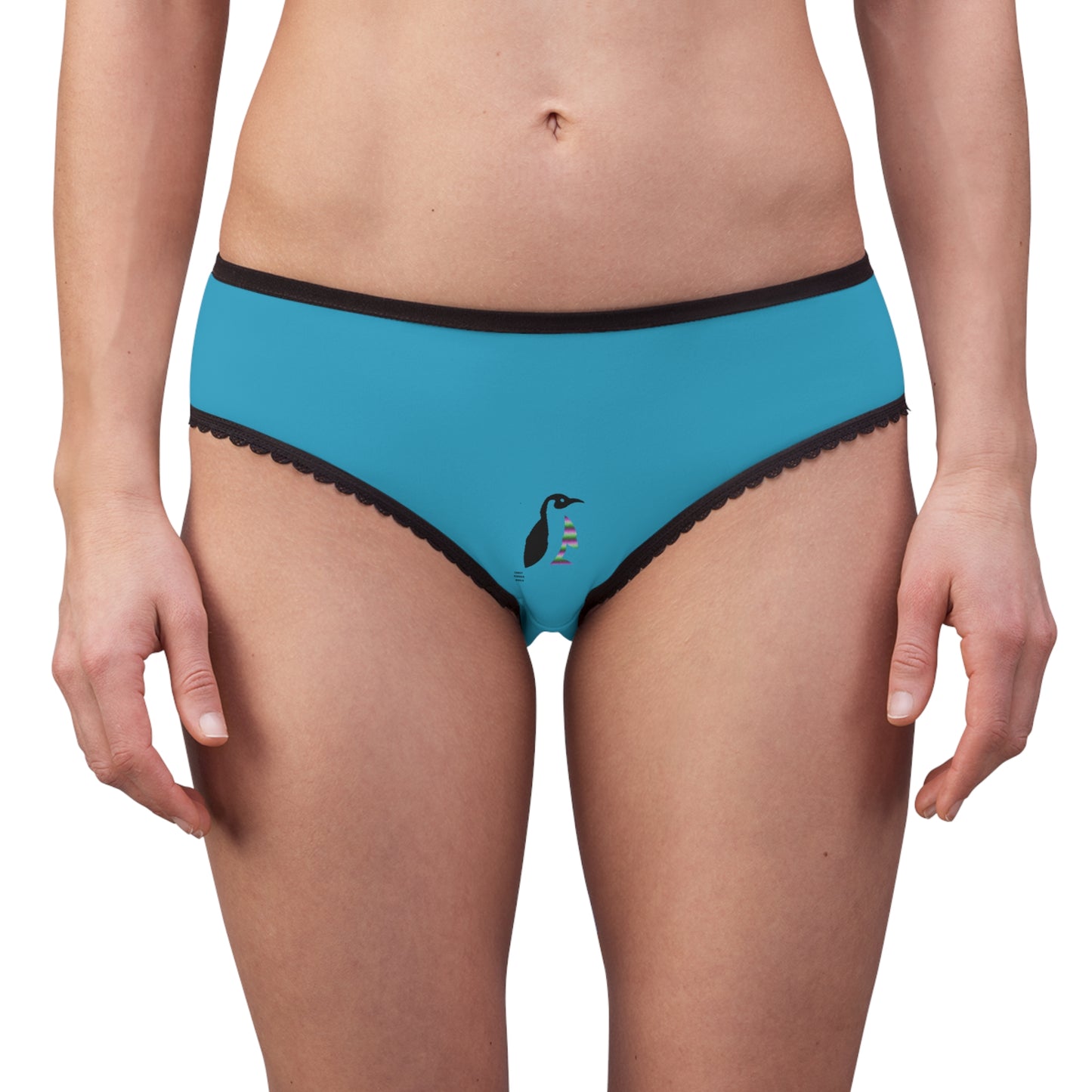 Women's Briefs: Weightlifting Turquoise