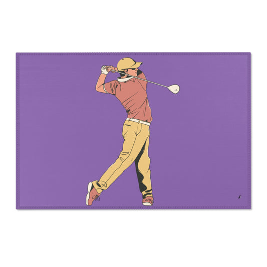 Area Rug (Rectangle): Golf Lite Purple