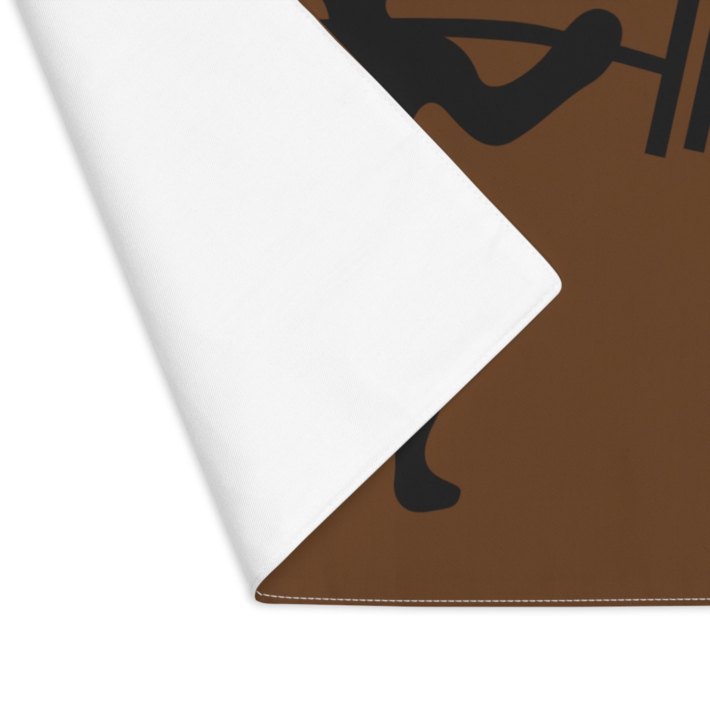 Placemat, 1pc: Weightlifting Brown