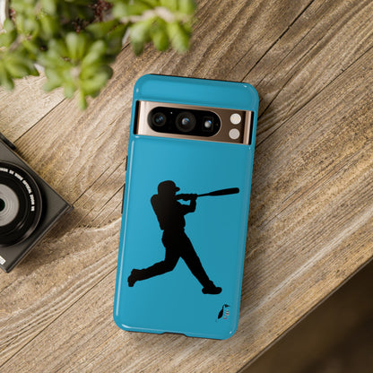 Tough Cases (for Samsung & Google): Baseball Turquoise
