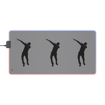 LED Gaming Mouse Pad: Dance Grey