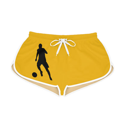 Women's Relaxed Shorts: Soccer Yellow