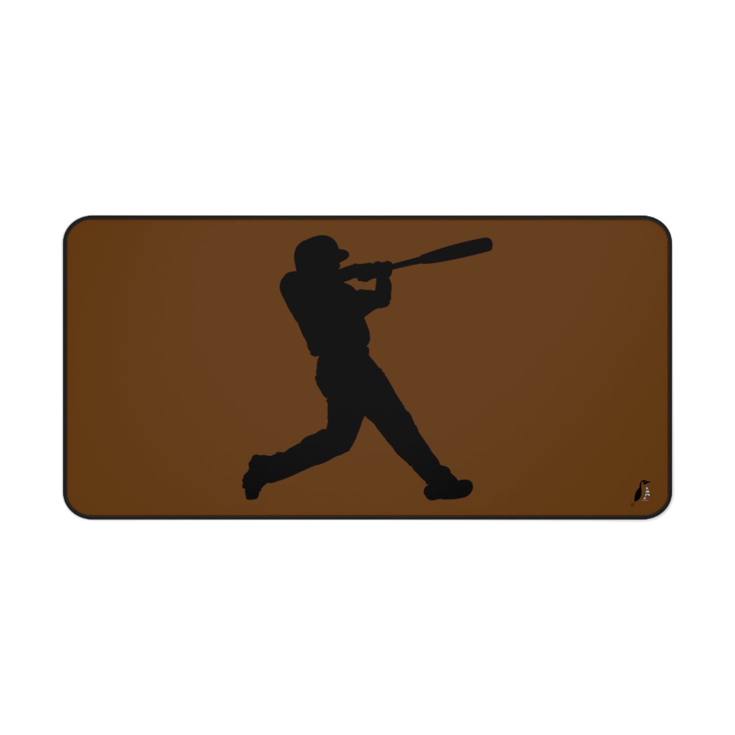 Desk Mat: Baseball Brown