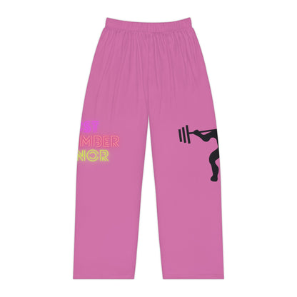 Pambabaeng Pajama Pants: Weightlifting Lite Pink 