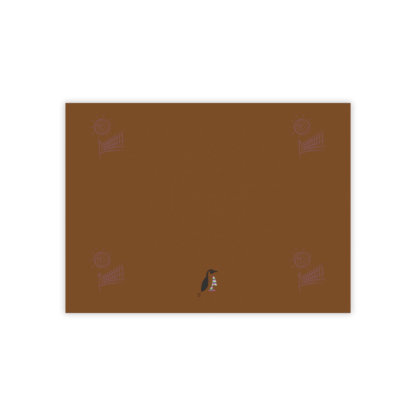 Post-it® Note Pads: Volleyball Brown