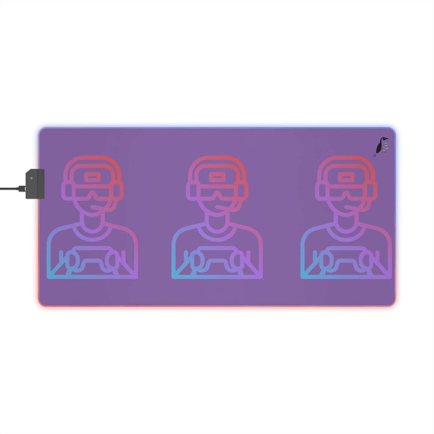 LED Gaming Mouse Pad: Gaming Lite Purple