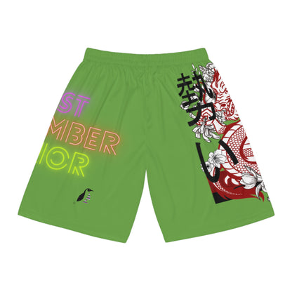 Basketball Shorts: Dragons Green