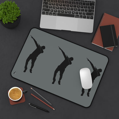 Desk Mat: Dance Dark Grey