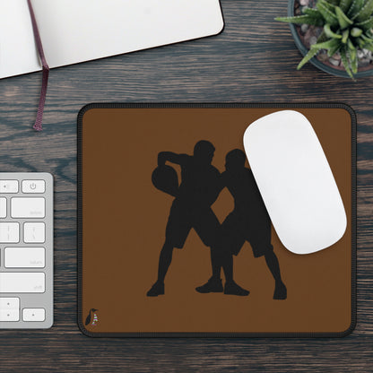 Gaming Mouse Pad: Basketball Brown