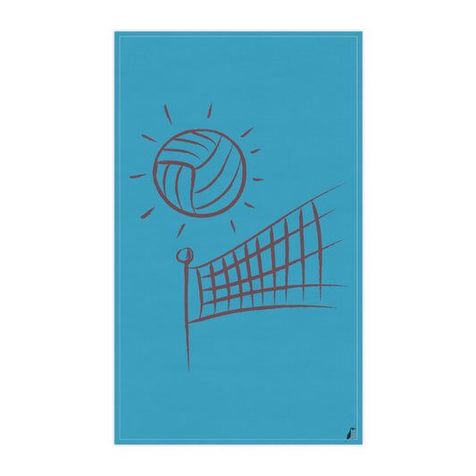 Kitchen Towel: Volleyball Turquoise